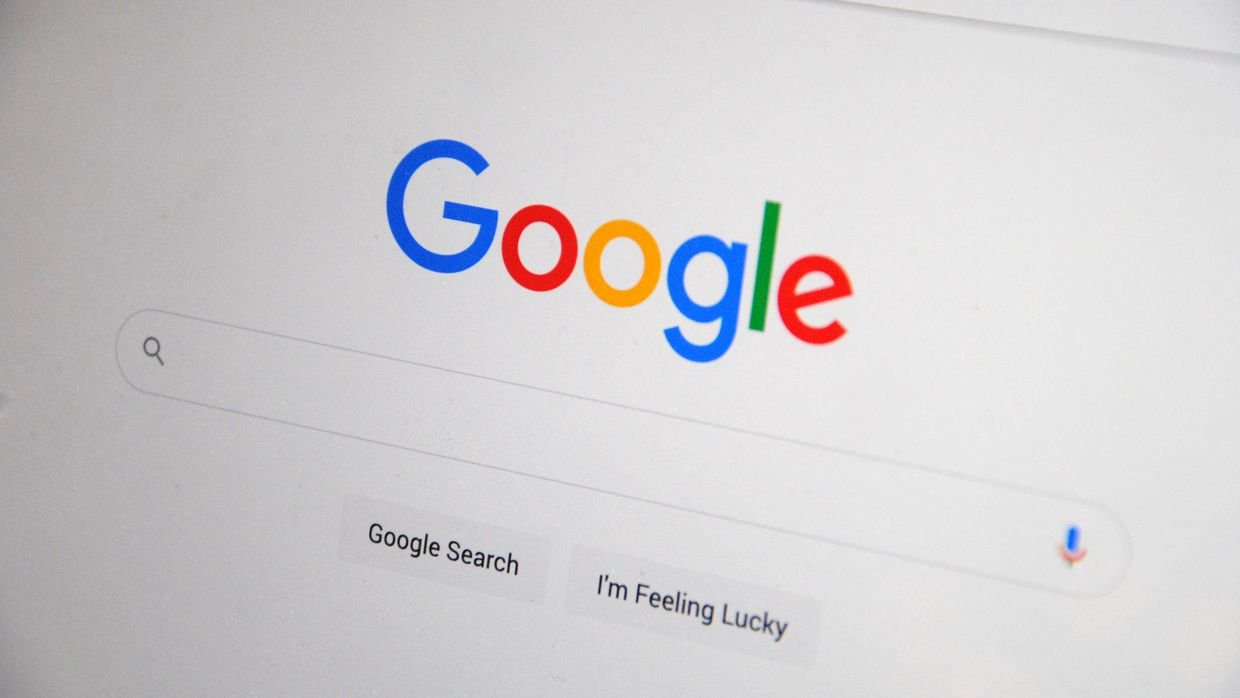 A close-up of a browser search bar, for the web search setting Claude needs to fetch pages.