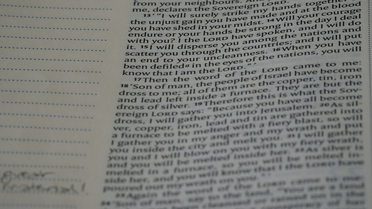 Handwritten notes in the margin of a printed page.