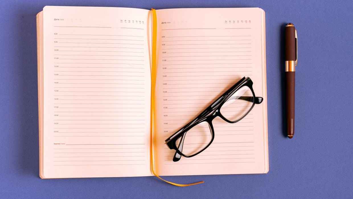 An open daily journal, for referencing a single video takeaway from a journal entry.