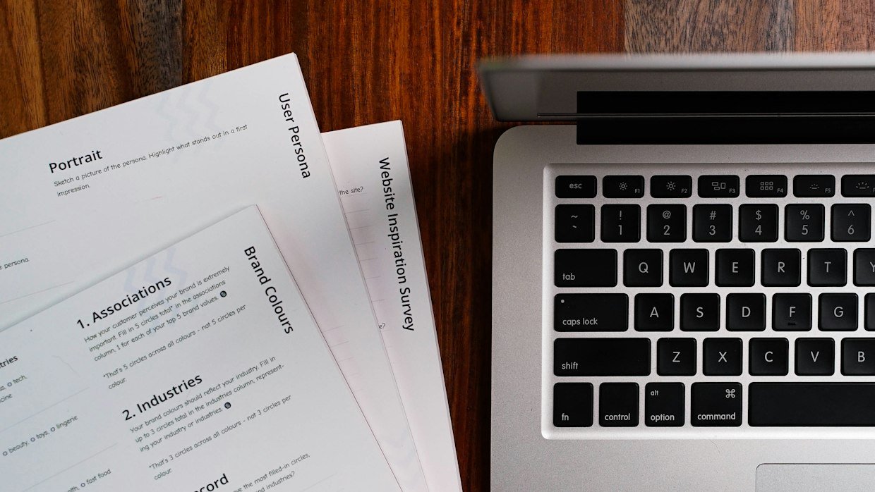 Two documents laid side by side for comparison.