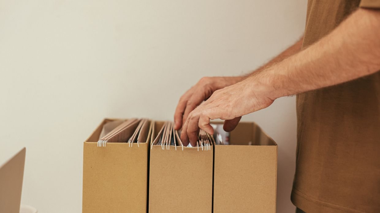 Papers sorted into piles, like deciding which videos deserve your time.